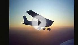 Авиация пилота видом из кабины