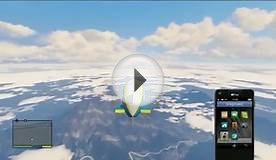 Grand Theft Auto V полет на дирижабле