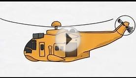 Как нарисовать вертолет маленьким детям!How to draw a
