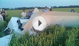 На Кубани разбился легкомоторный самолет