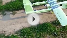Первый полет самодельного РУ самолета