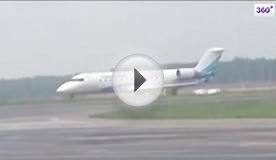 Самолёт Москва-Мурманск с отказавшим двигателем